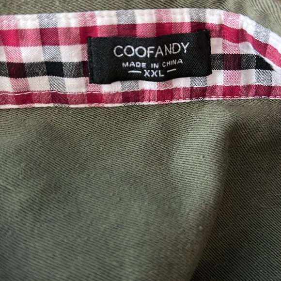 Coofandy Casual Shirt Short Sleeve Shirt size XXL - Picture 5 of 6
